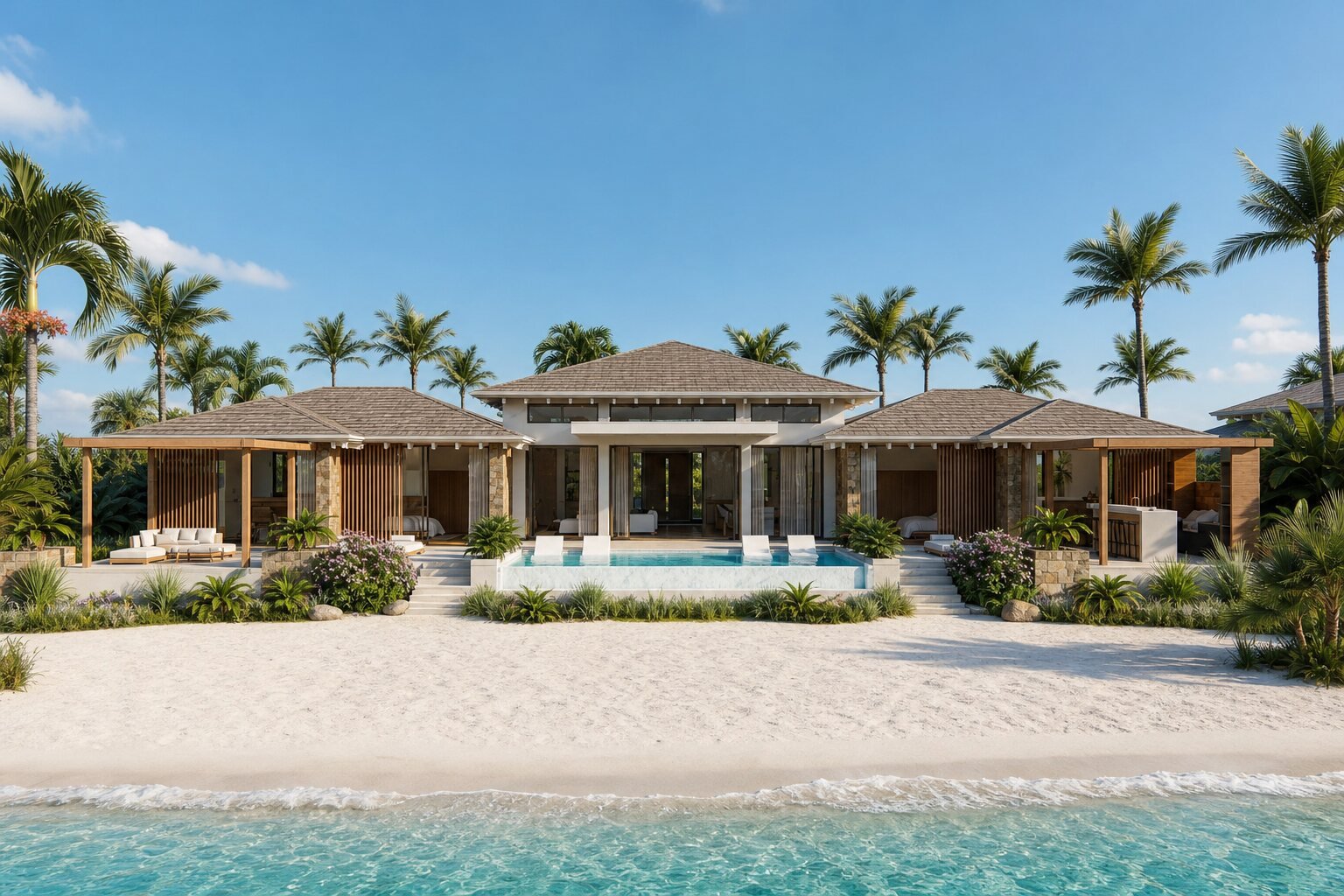 5-Bedroom Villa, Oceanfront Villas Blue Hills