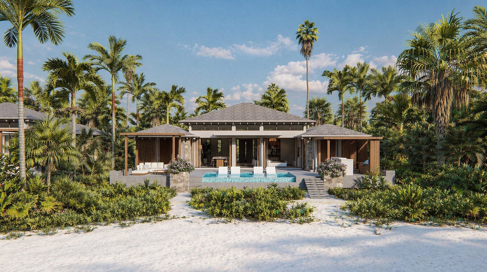 4-Bedroom Villa, Oceanfront Villas Blue Hills